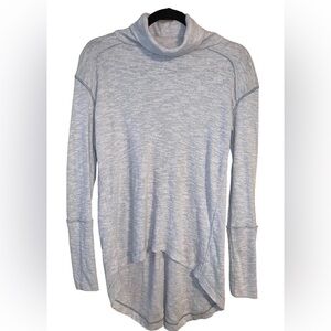 We The Free Sz XS (oversized -easily fits a small) Split back Turtleneck